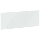 Wall-Mounted Headboard HAARLEM White Engineered Wood 896955