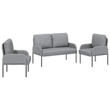 Sofa Sets 3 pcs Light Grey 115 x 56 x 80 cm Plywood 3406208