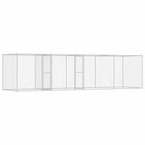 Dog Cage Silver 600 x 200 x 200 cm Galvanised Steel 3368312