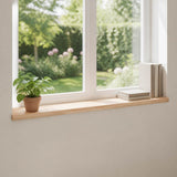 Window Sills 2 pcs Natural 160 x 30 x 2 cm Solid Beech Wood 42048158