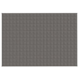 Weighted Blanket Grey 155x220 cm 7 kg Fabric 350776