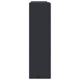 Bathroom Mirror Cabinet with LED Light Grey 45x13x52 cm 357966