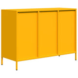 Sideboard Mustard Yellow 101.5x39x73.5 cm Cold-rolled Steel 851265