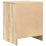 Bedside Cabinets 2 pcs with Drawer Sonoma Oak 40x34x50 cm 858772