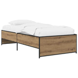 Bed Frame Artisan Oak 80 x 200 cm Engineered Wood 8009100