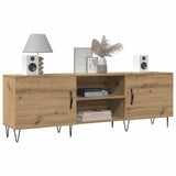 TV Cabinet Artisan Oak 150x30x50 cm Engineered Wood 857327