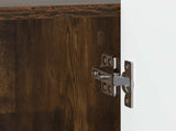 Bedside Cabinet 2 pcs Smoked Oak 43 x 34.5 x 52 cm 894346