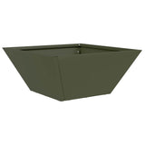 Garden Planter 5 pcs Olive Green 35 x 35 x 15 cm 873803
