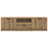 TV Cabinet Artisan Oak 140x35x40 cm Engineered Wood 856851