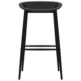 7 Piece Bar Set White and Black 3057423