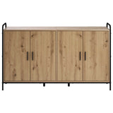 Sideboard Artisan Oak 135 x 33 x 81 cm Engineered Wood 3434082