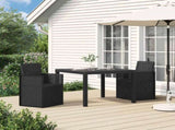 Garden Dining Chairs 2 pcs Anthracite 53 x 47 x 88.5 cm PP 899961