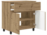 Bathroom Vanity Unit Artisan Oak 60 x 35 x 80 cm 889424