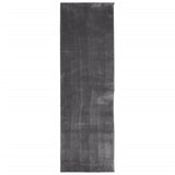 Rug HUARTE Short Pile Soft and Washable Anthracite 80x250 cm 374997