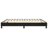 Box Spring Bed Frame Black Super King Velvet 3121195
