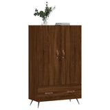 Highboard Brown Oak 69.5x31x115 cm Engineered Wood 828211