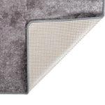 ZNTS Rug Washable Grey 150x230 cm Anti Slip 373993