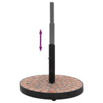 ZNTS Parasol Base Terracotta Round 12 kg 362219