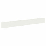 Lawn Edging 30 pcs 100 x 12 cm Steel White 8008790
