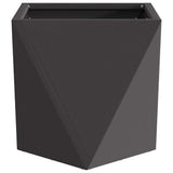 Planter Black 30 x 30 x 30 cm Steel 883808