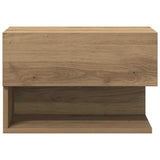Wall-mounted Bedside Cabinets 2 pcs Artisian Oak 856823