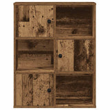 Bookcase Old Wood 60x24x76.5 cm Engineered Wood 860389