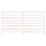 Radiator Cover White 153x19x84 cm Solid Wood Pine 822602