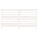 Radiator Cover White 153x19x84 cm Solid Wood Pine 822602