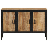Sideboard 105x35x70 cm Solid Rough Wood Mango 374079