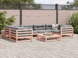 7 Piece Garden Sofa Set Solid Wood Douglas Fir 3299310