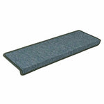 ZNTS Stair Mats 30 pcs 65x21x4 cm Green 3365773