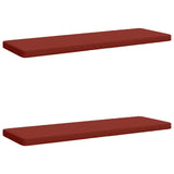 2-Piece Bench Cushions VUGHT 2 pcs 100% Polyester Red 951997