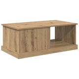 Coffee Table Artisan Oak 90 x 50 x 35 cm Engineered Wood 881362