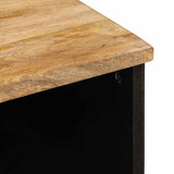 TV Cabinet with Drawer Brown 70 x 33x 46 cm Solid Mango Wood 4018045