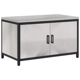 Kitchen Storage HATTEM Silver 90 x 50 x 53 cm Steel 875000