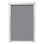 ZNTS Blackout Roller Blinds Grey S08/608 131274