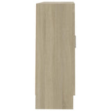 Book Cabinet Sonoma Oak 82.5x30.5x80 cm Engineered Wood 802708