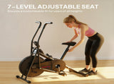 Exercise Bike with Adjustable Seat, LCD Display for Home Gym T3398P553460