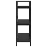 Bookshelf Black Oak 100 x 33.5 x 102 cm Engineered Wood 883946