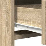 Dressing Table Set with Drawer 3 pcs Sonoma Oak Engineered Wood 3334292