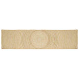 Area Rugs White 80 x 400 cm Jute 42010718