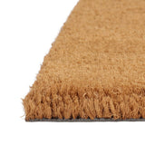 Door Mat Natural 65x100 cm Tufted Coir 155604
