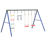 Outdoor Swing Set with Swings. Trapeze. Ladder 3283625