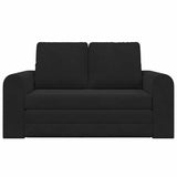 Sofa Bed Black 148 x 71 x 83 cm Velvet 4106688