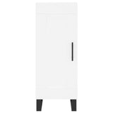 Highboard White 34.5x34x180 cm Engineered Wood 3199129
