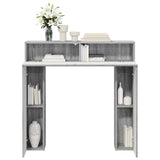 Fireplace Surround Grey Sonoma 102 x 18 x 100.5 cm 8006612