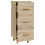 Sideboard Sonoma Oak 34.5x34x90 cm Engineered Wood 812342