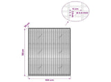 Gabion with 3.5 mm Wire and 5x2.5 cm Mesh 100x20x150 cm 3461684