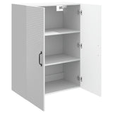 Wall-Mounted Cabinet High Gloss White 66 x 34.5 x 90 cm 898569
