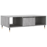 Coffee Table Grey Sonoma 104x60x35 cm Engineered Wood 827082